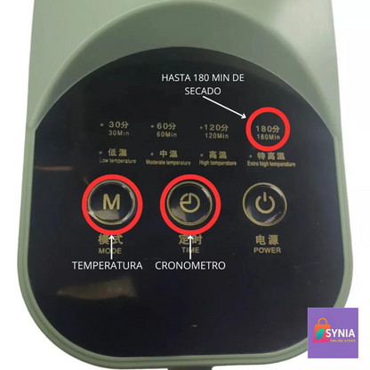 Secador de Calzados Modelo Premium